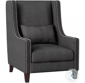 Keller Dark Gray Accent Chair
