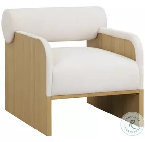 Fernwood Eclipse White Lounge Chair