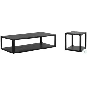 Doncaster Black Occasional Table Set