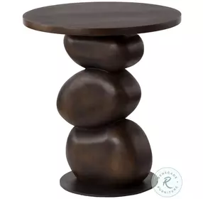 Raffael Medium Brown End Table