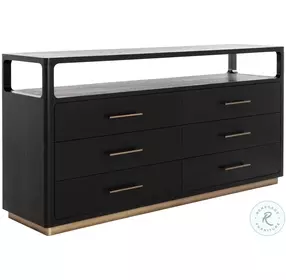 Danette Black Dresser