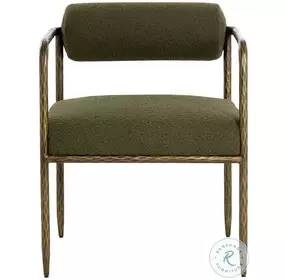 Ajani Copenhagen Olive Dining Arm Chair