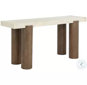 Kairon Cream Console Table