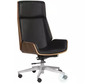 Radford Dillon Black Office Chair