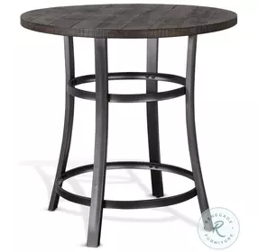 Havenstead Dark Brown 36" Round Counter Height Dining Table