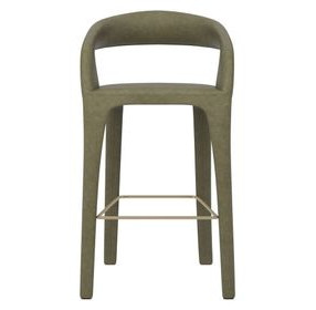 Avenlee Ivanhoe Upholstered Pine Barstool
