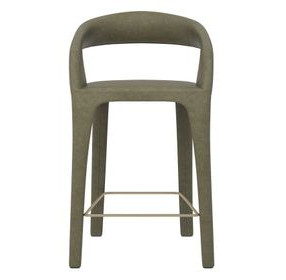 Avenlee Ivanhoe Pine Upholstered Counter Height Stool