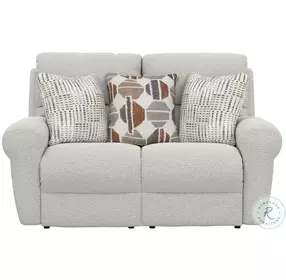 Kellen Ecru Lay Flat Reclining 63" Loveseat