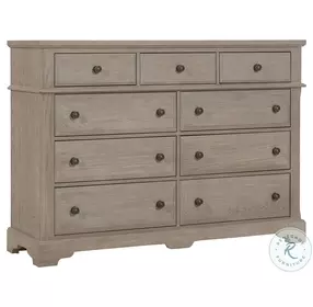 Heritage Greystone 9 Drawer Dresser
