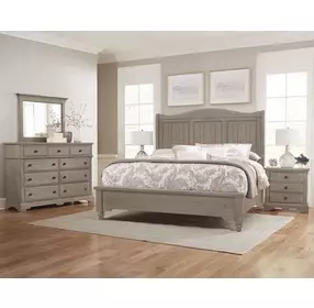 Heritage Graystone Sleigh Bedroom Set