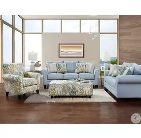 The Labyrinth Starter Sky Living Room Set