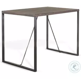 Havenstead Dark Brown 47" Rectangular Counter Height Dining Table