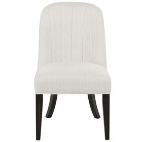 Leandro Cream Performance Fabric Side Chair Set of 2
