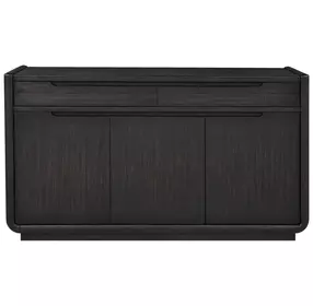 Leandro Burnished Black 3 Door Sideboard
