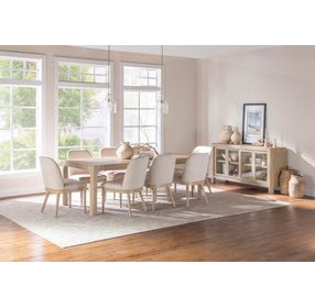 Solano Weathered Mango Extendable Rectangular Dining Room Set