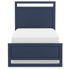 Summerland Inkwell Blue Full Panel Bed