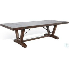 Velden Hollow Natural 140" Extendable Rectangular Dining Table