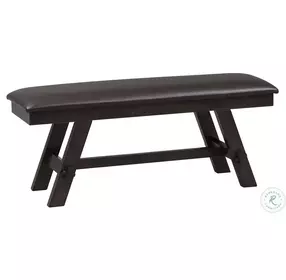 Ellington Light And Dark Espresso Bench