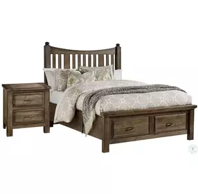 Maple Road Maple Syrup Poster Storage Bedroom Set