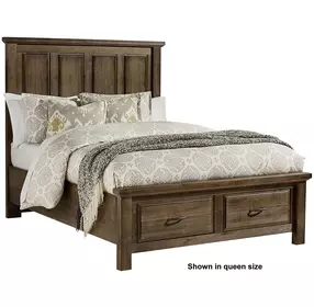 Maple Road Syrup Mansion Storage Panel Bed