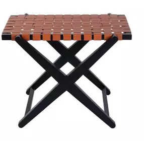 Cipriani Orange and Black 24" Luggage Rack