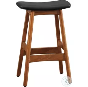 Ride Matt Black 24" Counter Height Stool Set of 2