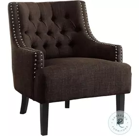 Charisma Chocolate Accent Chair