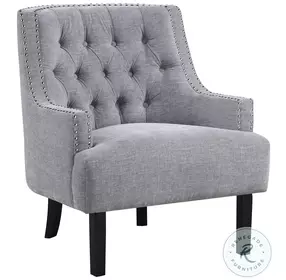 Charisma Gray Accent Chair