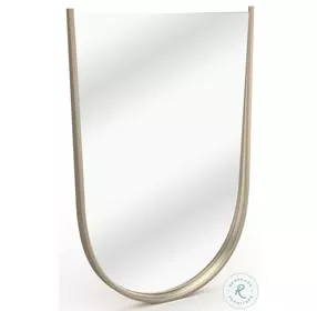 Oblique Soft Silver Paint Gloss Mirror