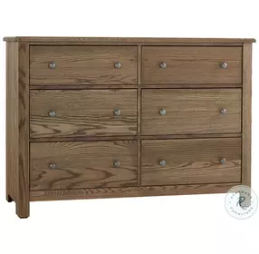Fundamentals Natural 6 Drawer Dresser
