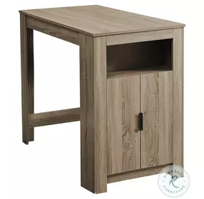 1203 Brown Laminate 48" Rectangular Counter Height Dining Table