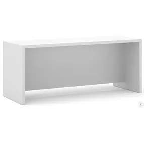 Pro-Linea White Executive Desk