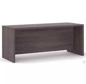 Pro-Linea Bark Grey Executive Desk