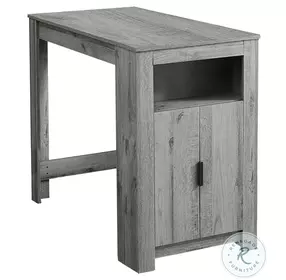 1204 Grey Laminate 48" Rectangular Counter Height Dining Table