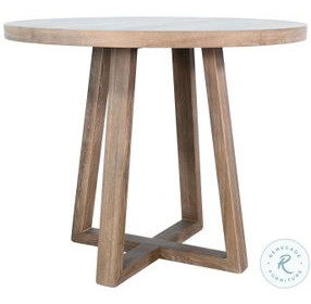 Golden Hearth Natural Mia 32" Round Bar Table