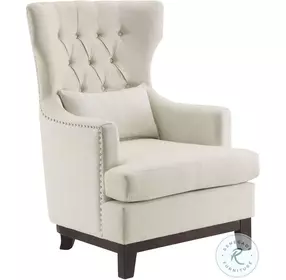 Adriano Beige Accent Chair