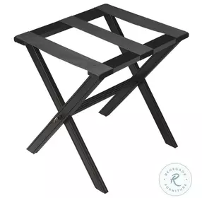 Masterpiece Black Licorice Luggage Rack