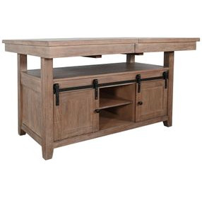 Sierra Amber 94" Extendable Rectangular Counter Height Dining Table
