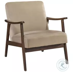 Landers Light Brown Accent Chair