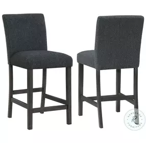Alba Beige Upholstered Counter Height Chair Set of 2 From Coaster