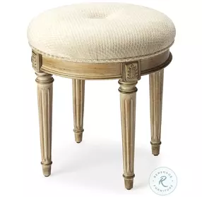 Masterpiece Bernadette Driftwood Vanity Stool