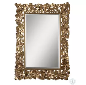 Capulin Antique Gold Mirror