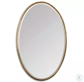 Herleva Antique Plated Gold Mirror