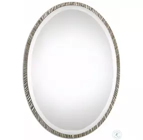 Volara Antique Metallic Silver Mirror