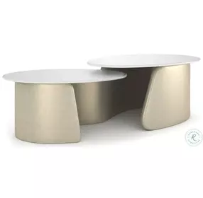 Bauble Oracle Broken Leaf Cocktail Table