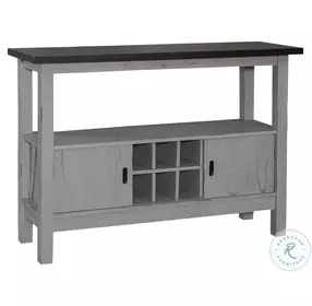 Newport Smokey Gray And Carbon Gray Server