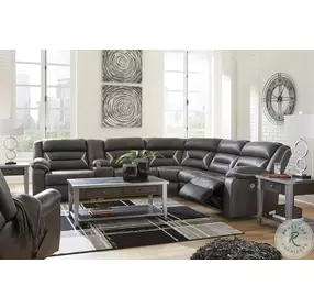 Kincord Midnight Modular Power Reclining Sectional