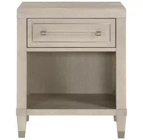 Genoa Light Oak 1 Drawer Nightstand