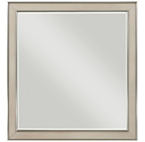 Genoa Light Oak Rectangular Dresser Mirror