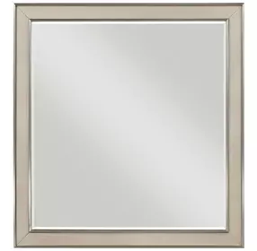 Genoa Light Oak Rectangular Dresser Mirror